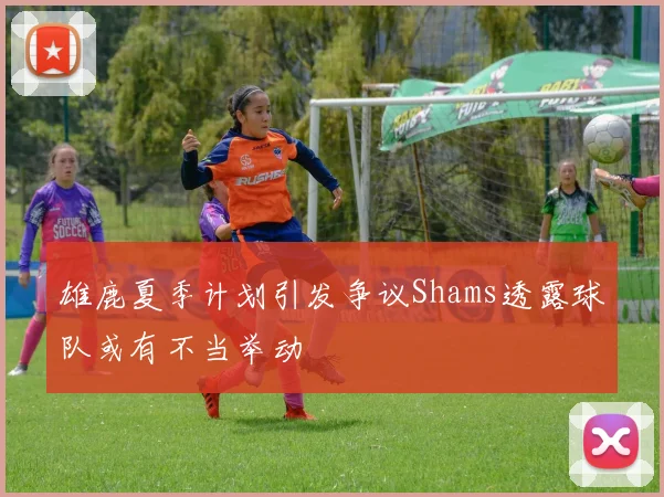 雄鹿夏季计划引发争议Shams透露球队或有不当举动